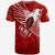 Custom Tonga Rugby T Shirt Ikale Tahi Soaring Wings LT7 - Polynesian Pride