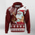 Tropical Christmas Tanned Santa Claus Hawaii Hoodie LT7 Unisex Red - Polynesian Pride