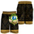 Yap State Men's Shorts - Polynesian Gold Patterns Collection - Polynesian Pride