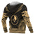 Yap Polynesian Chief Custom Zip up Hoodie Gold Version - Polynesian Pride