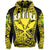 Polynesian Kanaka Maoli Hawaii Hoodie Yellow Gel Style - Polynesian Pride