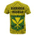 Hawaii Kanaka Flag Polynesian T Shirt Kanaka Maoli Spirit Yellow - Polynesian Pride