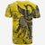 Niue T Shirt Polynesian Phoenix Bird, Fairytales Bird Yellow - Polynesian Pride