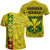 Hawaii Kanaka Flag Polynesian T Shirt Kanaka Maoli Spirit Yellow Unisex Yellow - Polynesian Pride