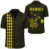 Kakau Polynesian Turtle Map Hawaii Shirt - Yellow Unisex Yellow - Polynesian Pride