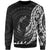 Nauru Sweatshirt - Custom Personalised Polynesian Pattern Style Unisex Black - Polynesian Pride