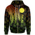 Palau Polynesian Zip up Hoodie Polynesian Wings (Reggae) Unisex Reggae - Polynesian Pride