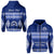 Custom Old Boys of Tupou College Zip Hoodie 155th Anniversary LT13 Unisex Blue - Polynesian Pride