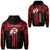 Custom Kahuku Passionate Zip Hoodie Hawaii High & Intermediate School LT13 Unisex Black - Polynesian Pride