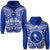 Custom Chuuk Zip Hoodie Micronesia Simple Pattern LT13 Unisex Blue - Polynesian Pride