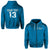 Custom Maori 2021 Zip Hoodie Turquoise Aotearoa Tattoo Custom Text and Number LT13 Unisex Turquoise - Polynesian Pride