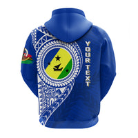 Custom Vanuatu Malampa Province Hoodie Malampa Emblem LT7 - Polynesian Pride