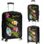 Guam Polynesian Custom Personalised Luggage Covers - Plumeria Tribal Black - Polynesian Pride