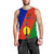 (Custom Personalised) New Caledonia Men Tank Top - Flag Style - LT12 - Polynesian Pride