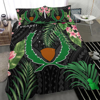 Pohnpei Micronesia Bedding Set Tropical Flowers LT13 - Polynesian Pride