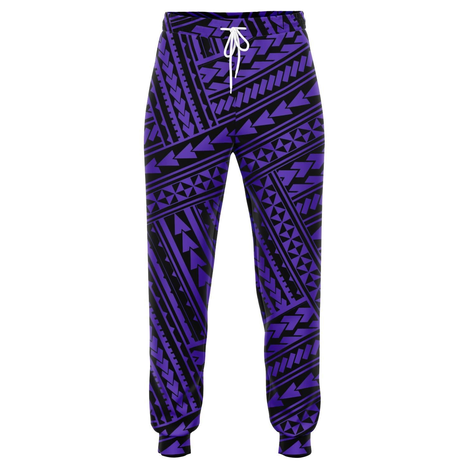 Polynesian Nation Violet Joggers Unisex Violet - Polynesian Pride