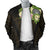 American Samoa Men's Bomber Jacket - Polynesian Gold Patterns Collection - Polynesian Pride