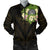 American Samoa Men's Bomber Jacket - Polynesian Gold Patterns Collection - Polynesian Pride