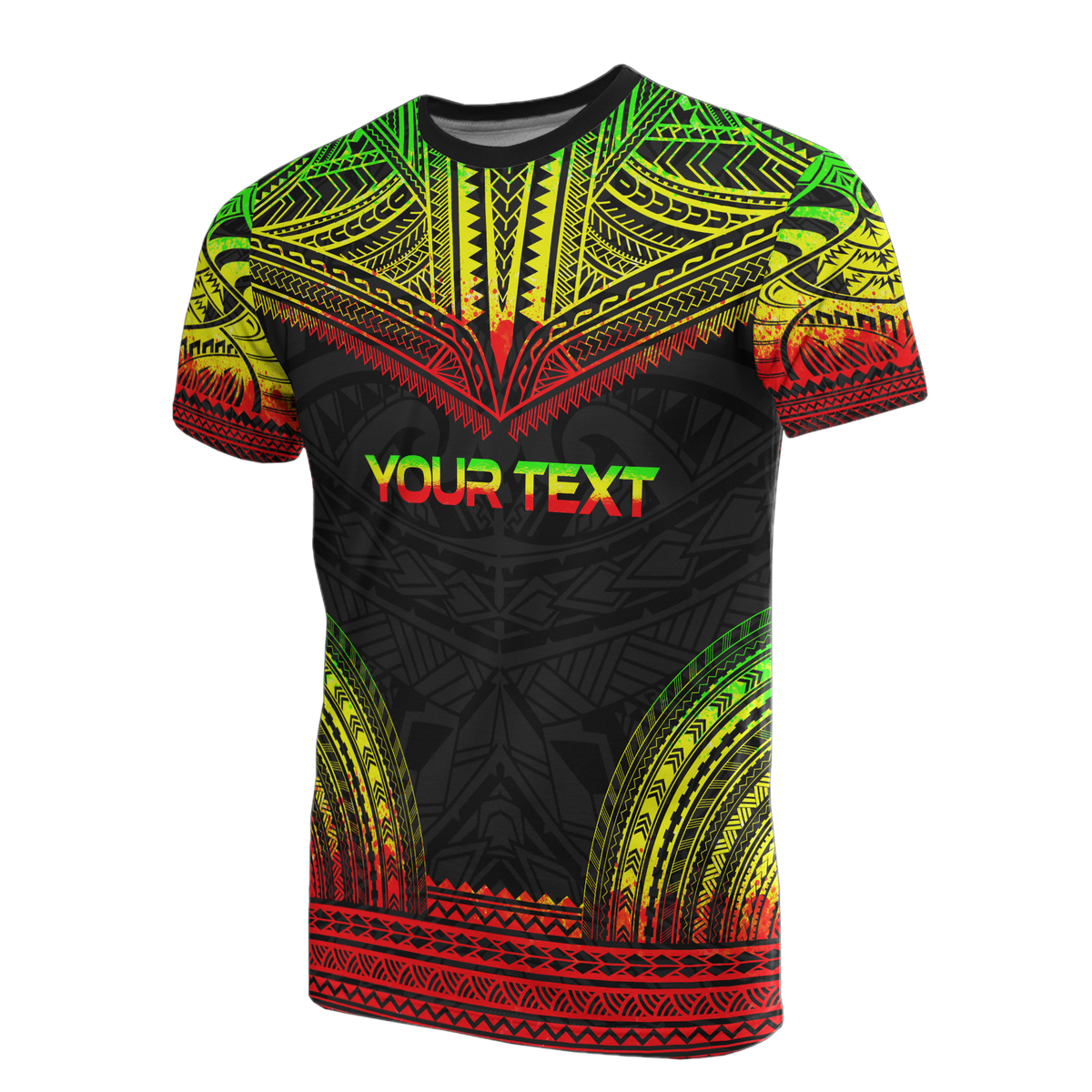 Federated States of Micronesia All Over Custom T Shirt F S M Seal Polynesian Tattoo Reggae Color Unisex Reggae - Polynesian Pride