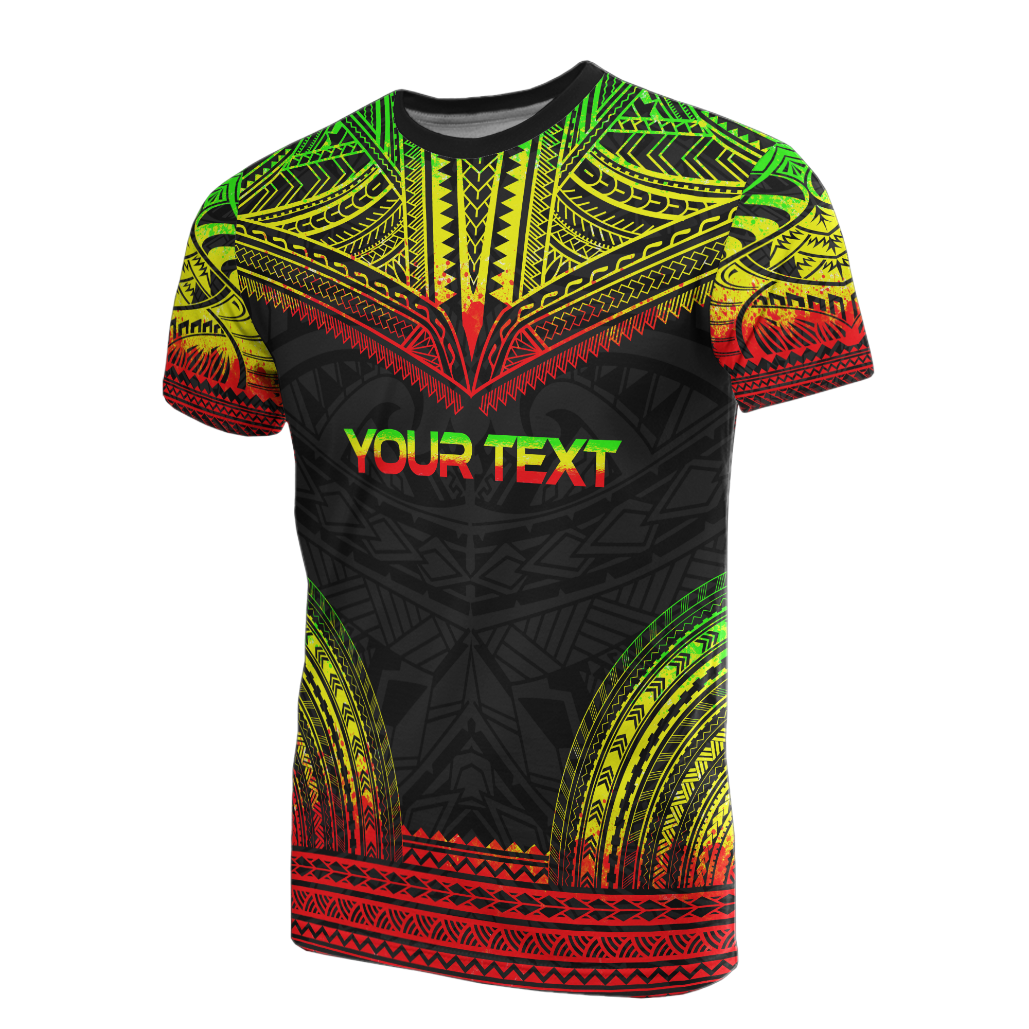 Federated States of Micronesia All Over Custom T Shirt F S M Seal Polynesian Tattoo Reggae Color Unisex Reggae - Polynesian Pride