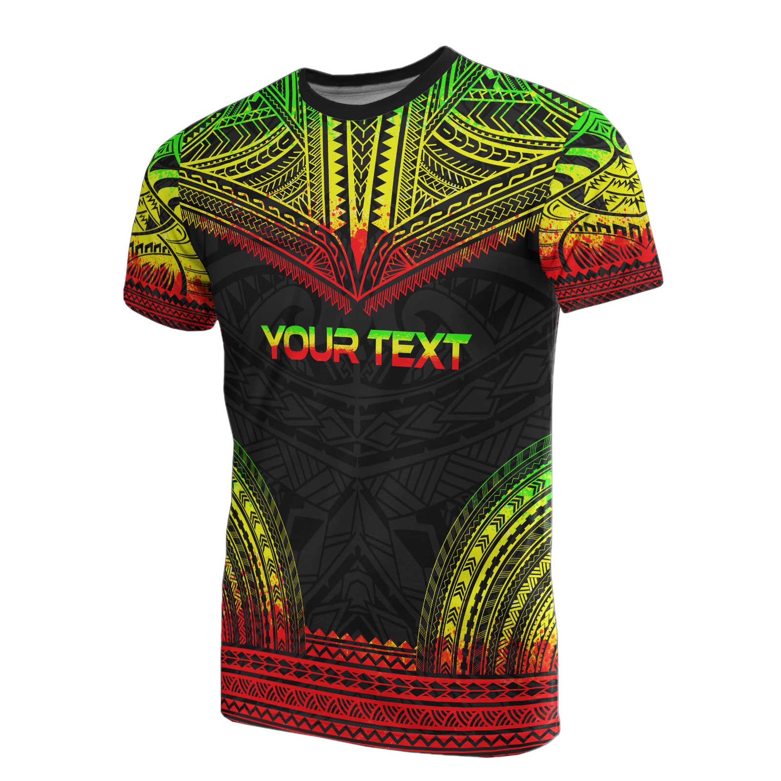 Chuuk All Over Custom T Shirt Chuuk Flag Polynesian Tattoo Reggae Unisex Reggae - Polynesian Pride