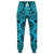 Polynesian Kakau Turtle Blue Joggers Unisex Blue - Polynesian Pride