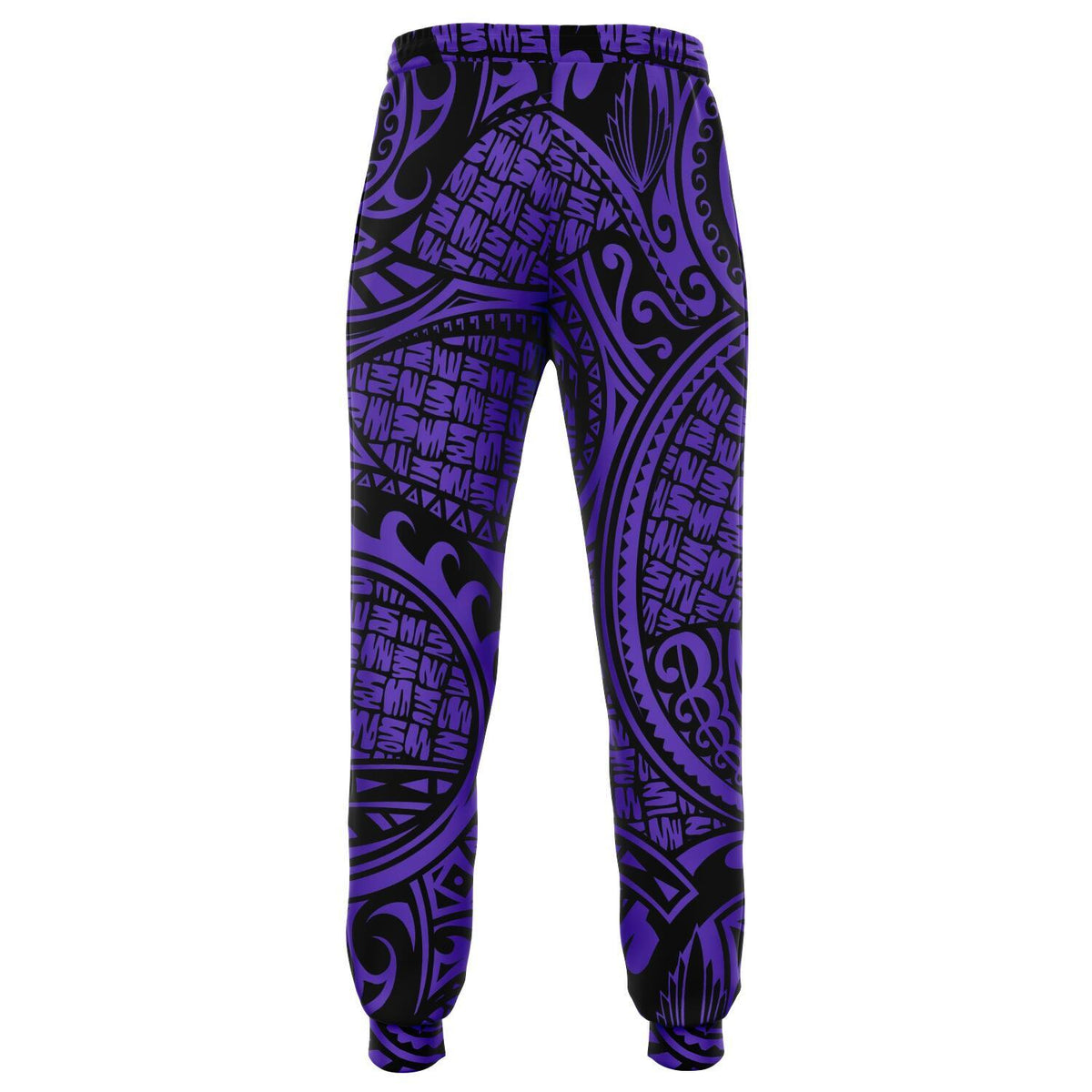 Polynesian Maori Lauhala Violet Joggers - Polynesian Pride