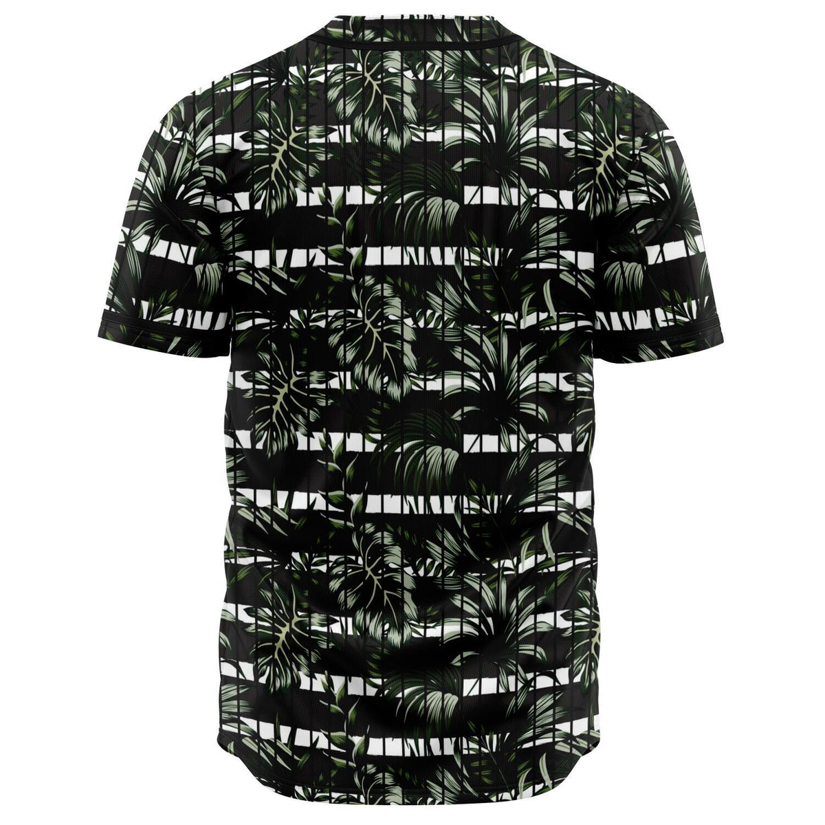 Tropical Line Patttern Baseball Jersey - Polynesian Pride