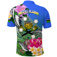 Custom South Sea Islanders Kanakas Hibiscus Polynesia Polo Shirt LT2 - Polynesian Pride