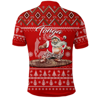 Tonga Christmas Kilisimasi Fiefia Santas Polynesia Polo Shirt LT2 - Polynesian Pride