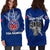 (Custom Personalised) Toa Samoa Rugby Hoodie Dress - Samoan Warrior Pride - LT12 - Polynesian Pride