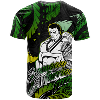Samoan Warrior Pride Samoa Polynesia T Shirt LT2 - Polynesian Pride