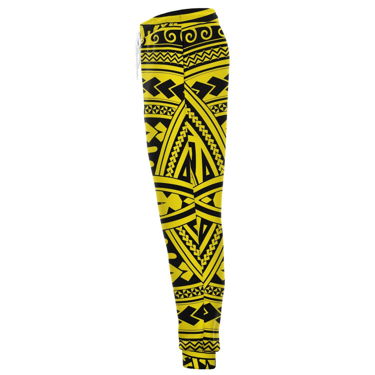Polynesian Seamless Yellow Joggers - Polynesian Pride