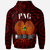 Papua New Guinea Hoodie Kokopo Polynesian Patterns With Bamboo - Polynesian Pride
