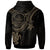 Palau Custom Hoodie Gold Turtle - Polynesian Pride