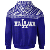 Polynesian Hoodie Custom Blue Version - Polynesian Pride
