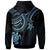 Polynesian Custom Zip up Hoodie Blue Turtle - Polynesian Pride