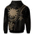 Nauru Custom Hoodie Gold Turtle - Polynesian Pride