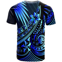 Federated States of Micronesia T Shirt The Flow of The Ocean Blue - Polynesian Pride