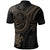 Palau Custom Polo Shirt Gold Turtle - Polynesian Pride