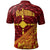 Rotuma Polo Shirt Custom Tapa Patterns With Bamboo - Polynesian Pride