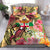 Fiji Bedding Set - Flowers Tropical With Sea Animals - Polynesian Pride