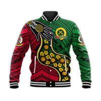 Vanuatu Mix Aboriginal Happy Independence Day Baseball Jacket LT6 - Polynesian Pride