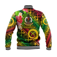 Vanuatu Baseball Jacket Independence Be Proud Vanuatu Flag - Gradient Vibes LT8 - Polynesian Pride