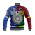 (Custom Personalised) Samoa And Vanuatu Baseball Jacket Together LT8 - Polynesian Pride