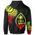 Guam Custom Zip Hoodie Guam Tatau Reggae Patterns - Polynesian Pride