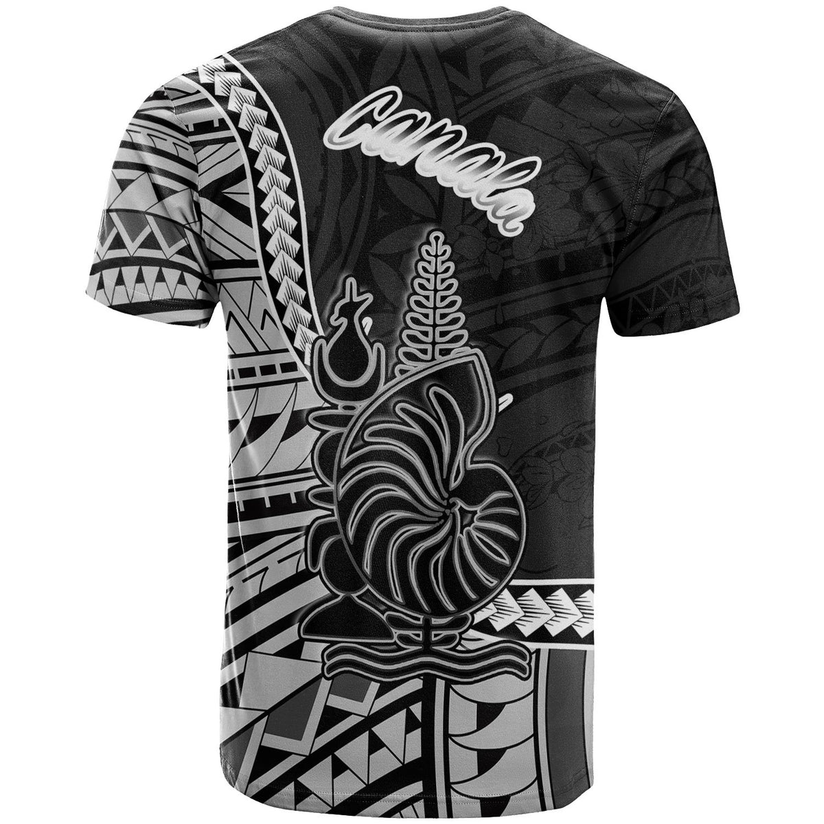 New Caledonia Islands T Shirt Canala Seal Of New Caledonia Islands Polynesian Patterns - Polynesian Pride