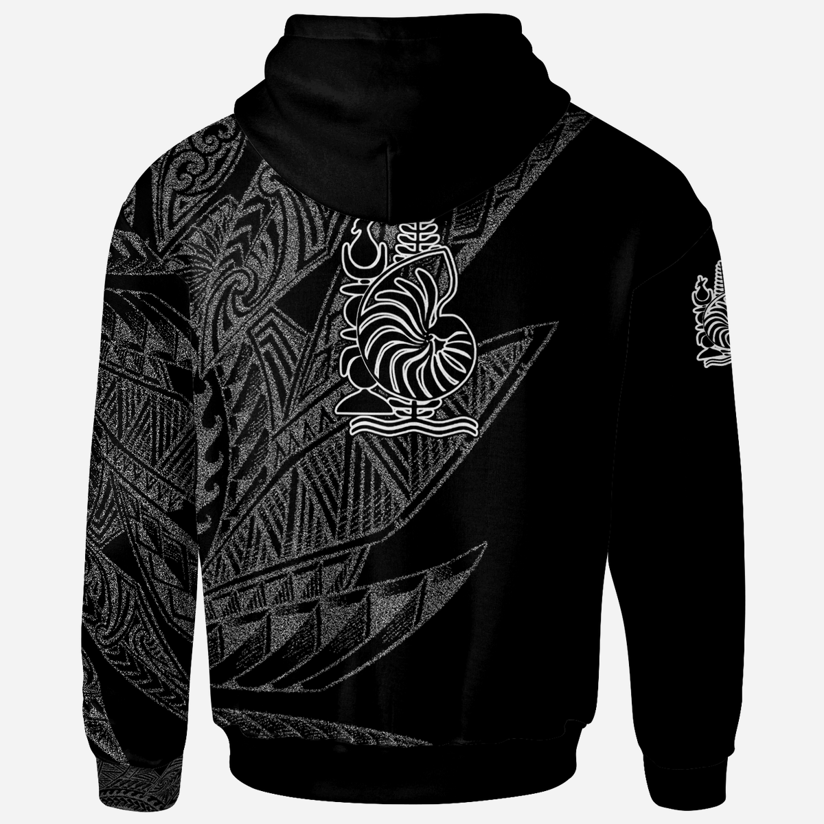 New Caledonia Zip Hoodie Legends Are Born In White Color - Polynesian Pride