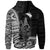 New Caledonia Islands Zip Hoodie Noumea Seal of New Caledonia Polynesian Patterns - Polynesian Pride