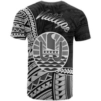 French Polynesia T Shirt Vaitape Seal of French Polynesia Polynesian Patterns - Polynesian Pride